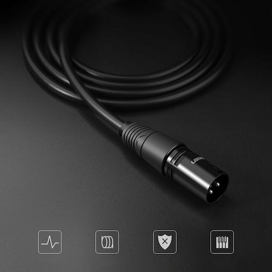 Ugreen AV130 XLR male to XLR female 10m Cable (20714)