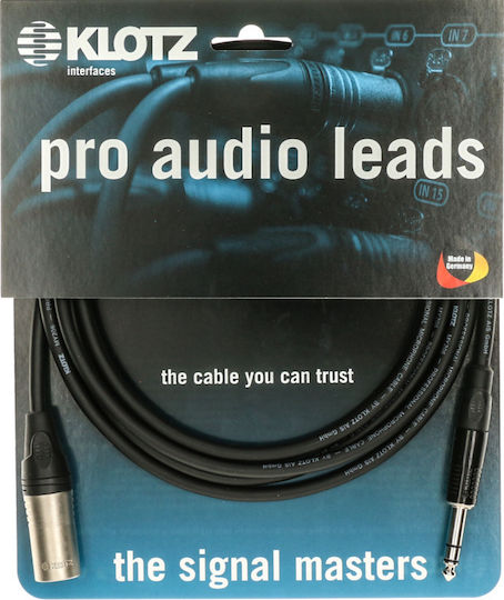 Klotz Cable XLR male - 6.3mm male 2m (M1MS1K0200)