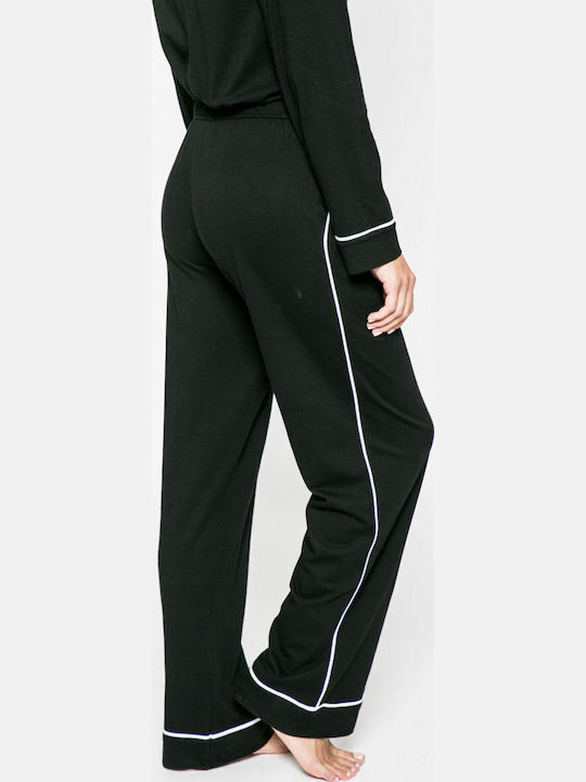 DKNY Set Pijamale pentru Femei Negru Signature