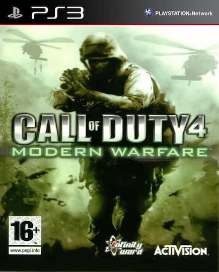 Call of Duty 4 Modern Warfare PS3 Game
