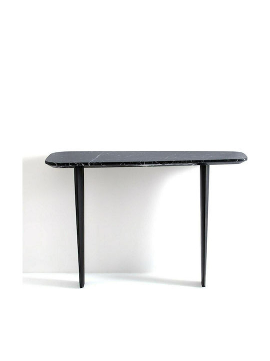 Dolmena Console Table Μαύρη L111xW40xH75cm