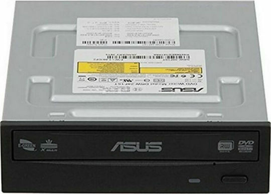 Asus DRW-24D5MT Bulk Εσωτερικός Οδηγός Εγγραφής/Ανάγνωσης DVD/CD για Desktop Μαύρο