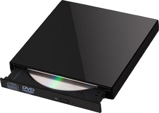 Gembird External DVD/CD Recorder for Desktop / Laptop Black