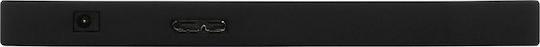Verbatim External Slimline External Blu-Ray/DVD/CD Recorder for Desktop / Laptop Black