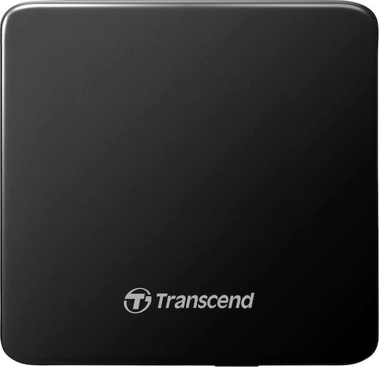 Transcend External DVD/CD Recorder for Laptop / Desktop Black