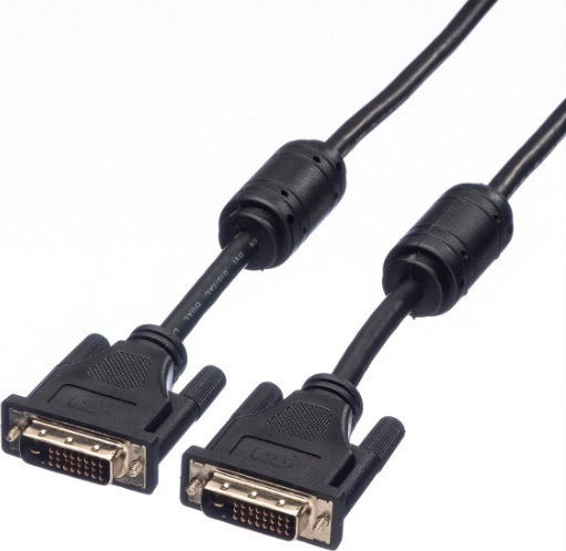 Value 5m DVI-D male to DVI-D male Cable Black (11.99.5555)