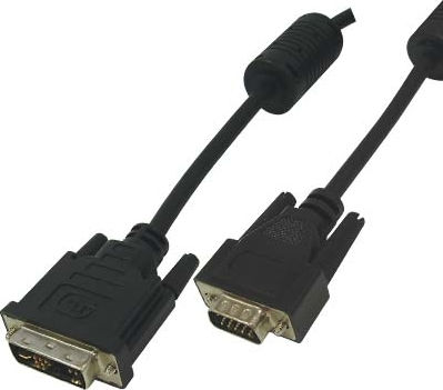 CABLE-195/1.8 1.8m DVI-A male to VGA male Cable Black (CABLE-195/1.8 CABLE-195-1.8)