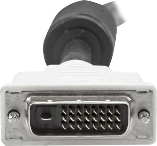 StarTech Кабел DVI-D мъжки - DVI-D мъжки 5м Черен (DVIDDMM5M)