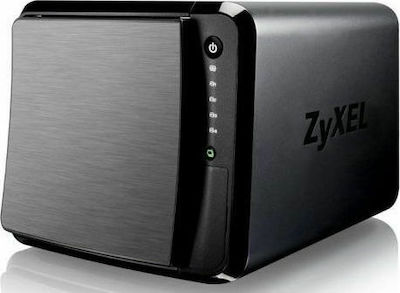 Zyxel NAS542 NAS Tower με 4 θέσεις για HDD και 2 θύρες Ethernet