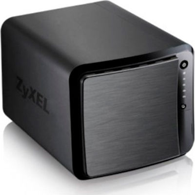 Zyxel NAS542 NAS Tower με 4 θέσεις για HDD και 2 θύρες Ethernet
