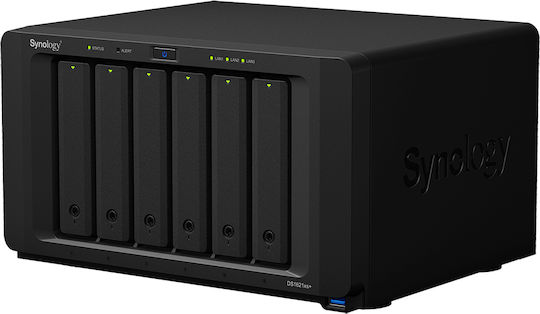 Synology DiskStation DS1621xs+ NAS Tower με 6 θέσεις για HDD/M.2/SSD και 3 θύρες Ethernet