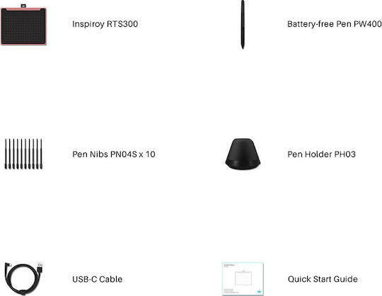Huion RTS-300 Stylus pen without Display