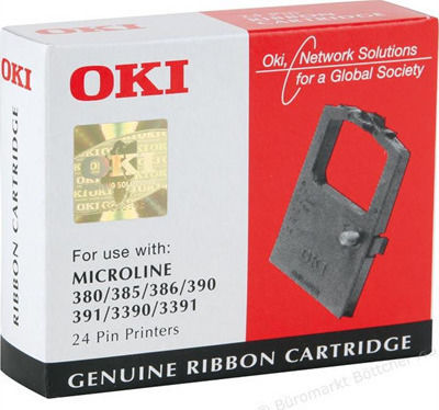 OKI Γνήσια Μελανοταινία για Microline 380/385/386/390/391/3390/3391 1τμχ (09002309)