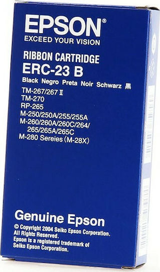 Epson ERC-23 B Compatible Ribbon Ink Cartridge for Epson Schwarz 1Stück (C43S015360)