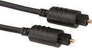 Roline Optical Audio Cable TOS male - TOS male Μαύρο 3m (11.09.4383)