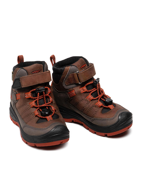 Kinder Wanderschuhe Redwood Mid Wasserdicht Braun ->