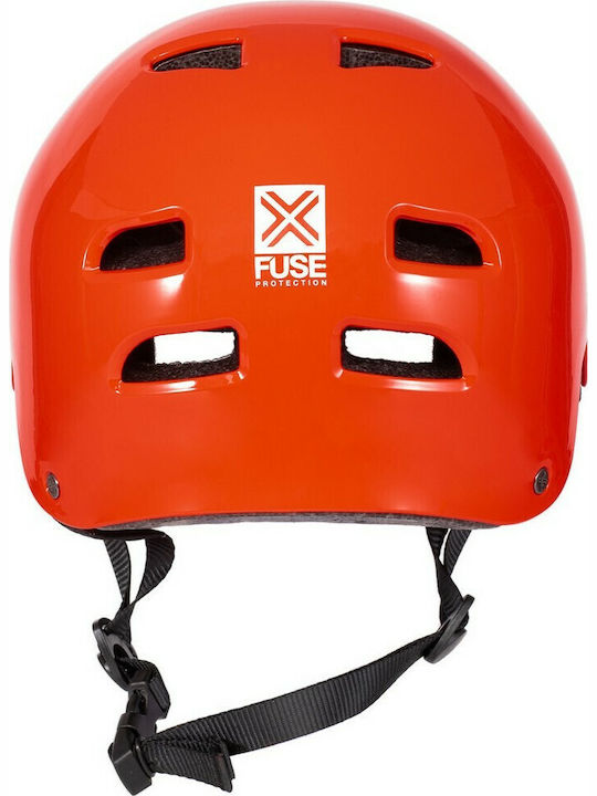 Fuse Alpha Cască de Bicicletă BMX Glossy Orange
