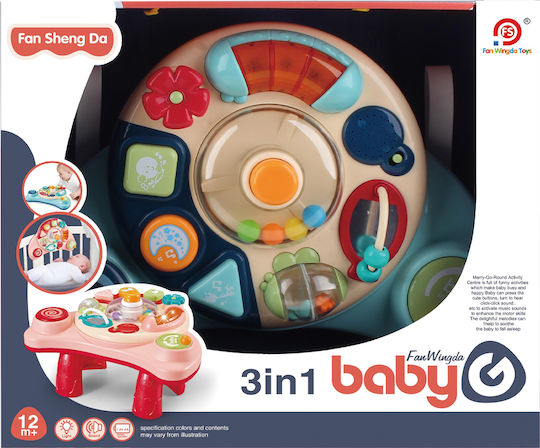Snainter Activity Table with Lights for 12++ Months