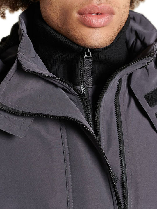 Ottoman Arctic Winter Jacke Winddicht Charcoal