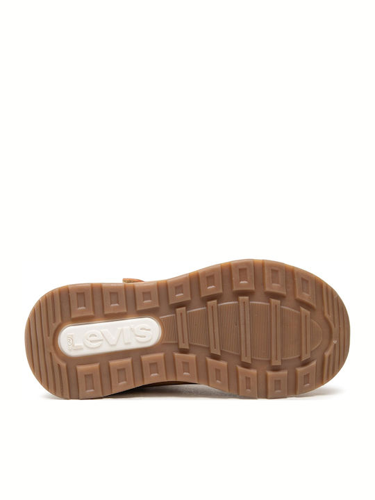 Ascot Kids Boots with Velcro Brown