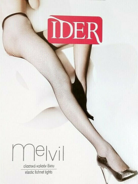 Melvil Women's Pantyhose Net Black