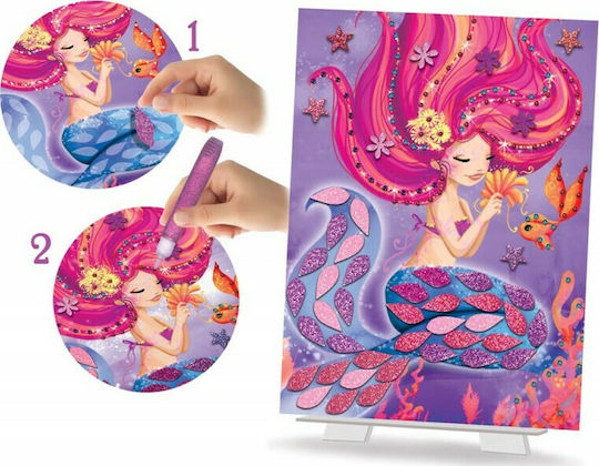 Crealign Painting Decorate Glitter with Mermaids for Children 5+ years Years