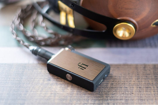 iFi Audio GO Blu Portable Digital Bluetooth Headphone Amplifier Single Channel with DAC, USB, and Jack 3.5mm
