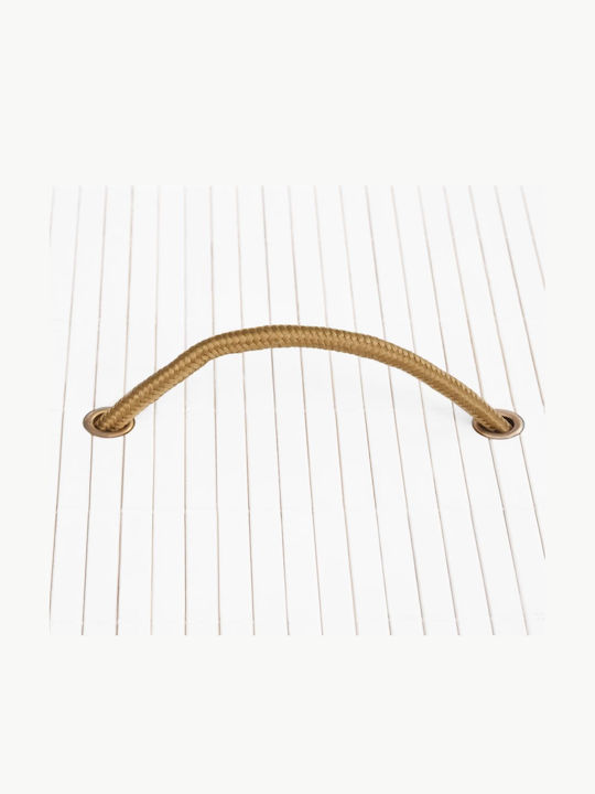 vidaXL Ξύλινο Κουτί Αποθήκευσης με Καπάκι Λευκό 31x31x20cm 4τμχ