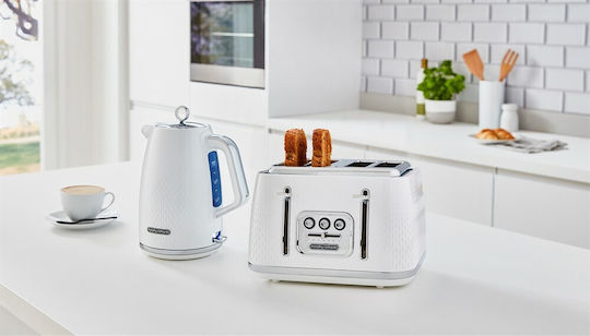 Morphy Richards Verve 243012 Toaster 4 Slots 1800W White