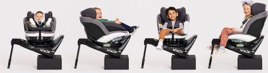 BeSafe iZi Twist Β Baby Car Seat i-Size with Isofix Cloud Melange 0-18 kg