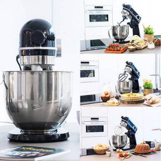 Cecotec Twist&Fusion 4500 Luxury Black Κουζινομηχανή 800W με Ανοξείδωτο Κάδο 5.2lt