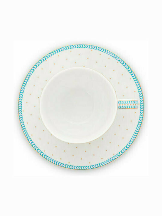 PiP Studio Jolie Cup Espresso Porcelain White 120ml