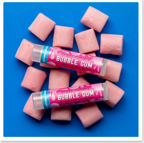 Crazy Rumors Shea Butter Lip Balm Για Παιδιά Bubble Gum 4.25gr