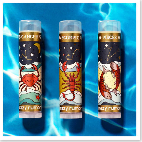 Crazy Rumors Zodiac Lip Balm Cancer 4.25gr