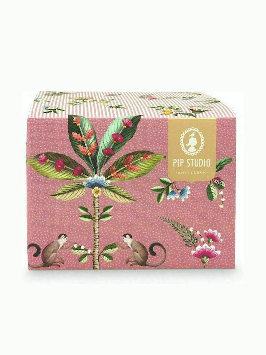 PiP Studio La Majorelle Σετ Φλιτζάνια Espresso από Πορσελάνη Ροζ 120ml 2τμχ