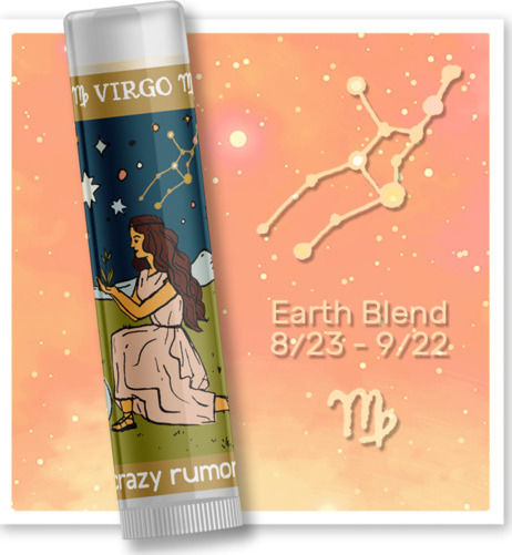Crazy Rumors Zodiac Lip Balm Virgo 4.25gr
