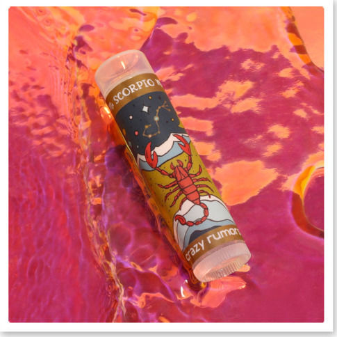 Crazy Rumors Zodiac Lip Balm Scorpio 4.25gr