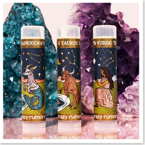 Crazy Rumors Zodiac Lip Balm Capricorn 4.25gr