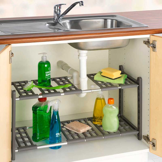 Wenko Wenko Tischspiel Kunststoff Basis 82x39x39cm Grau