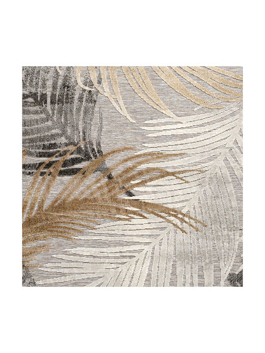 Tzikas Carpets Boheme 18531-070 Rug Outdoor Round Ecru