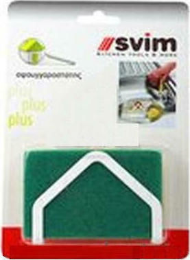 Svim Sponge Holder Suction Cup Kitchen Sink Plastic