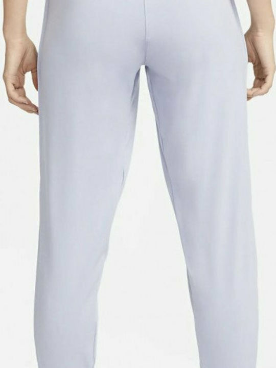 Nike Dri-Fit Essential Hohe Taille Damen-Sweatpants Indigo Haze