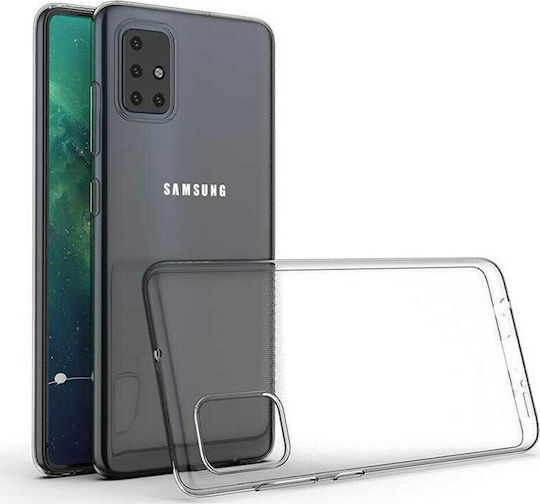 Hurtel Back Cover Σιλικόνης Διάφανο (Galaxy A51)