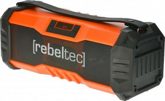 Rebeltec Soundbox 350 Ηχείο Bluetooth 18W με Ραδιόφωνο και Διάρκεια Μπαταρίας έως 8 ώρες Κόκκινο
