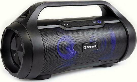 Manta Ηχείο Bluetooth 30W με Ραδιόφωνο και Διάρκεια Μπαταρίας έως 20 ώρες Μαύρο SPK215