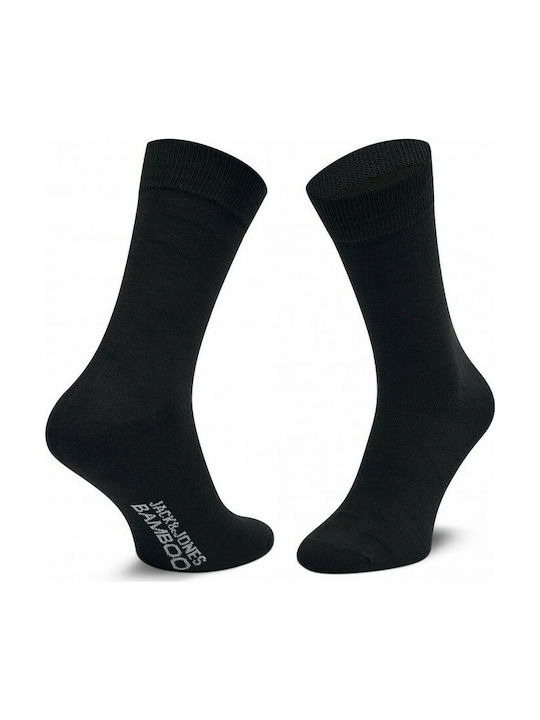 Jack & Jones Unisex Plain Socks Black 3 Pack