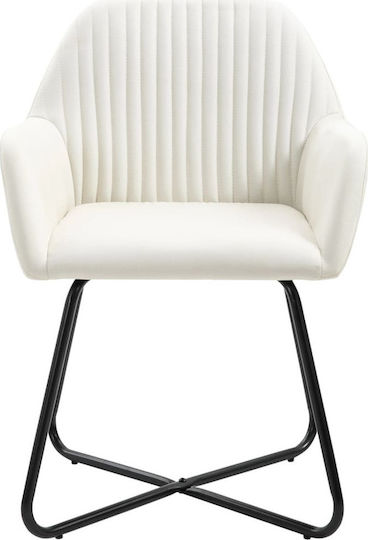 Stühle Speisesaal Cream 6Stück 61x61x84cm