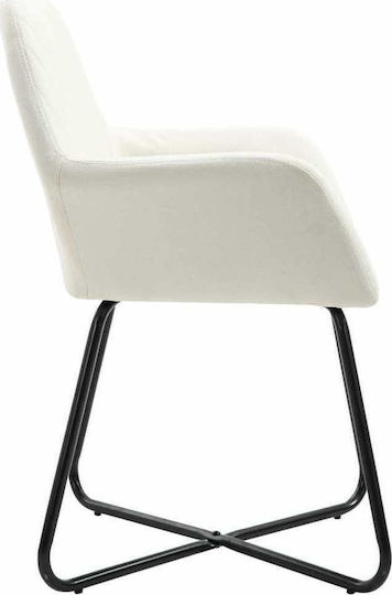 Stühle Speisesaal Cream 6Stück 61x61x84cm