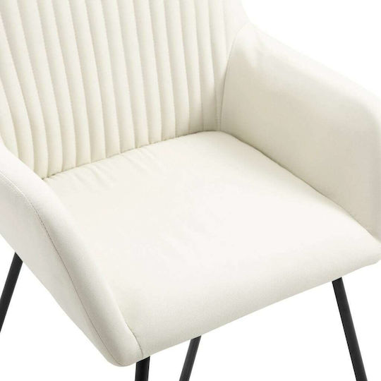 Stühle Speisesaal Cream 6Stück 61x61x84cm