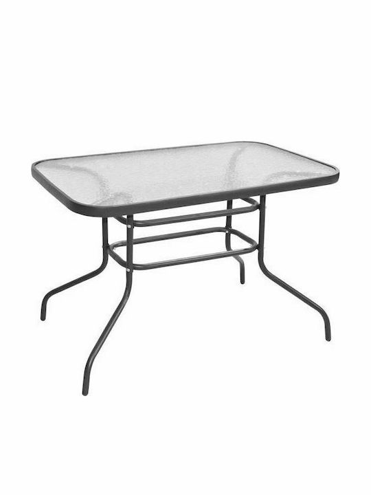 Garten- und Outdoor-Möbelsets 5 Stück Grau